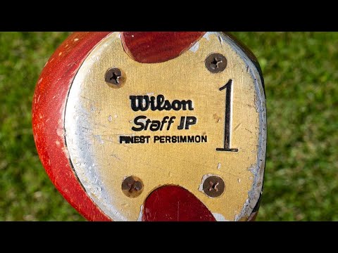 1984 Wilson JP Persimmon Driver - The Vintage Golfer