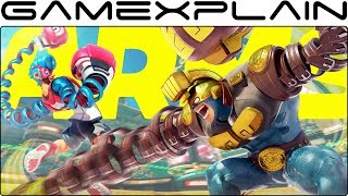 ARMS 2.0 Update Tour! Playable Max Brass, Hedlok Scramble, Sky Arena, & New Arms!