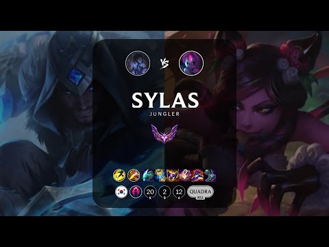Sylas Jungle vs Evelynn - KR Master Patch 13.6