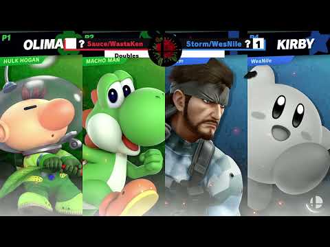 RCR 6 Doubles Winners Semis - Storm/WesNile vs Sauce/WastaKen - SSBU Ultimate