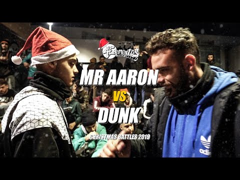 MR AARON 🆚 DUNK [CUARTOS] - #CHRISTMASBATTLES 🎅 | #4ELEMENTOS |