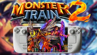 90 FPS and 7 Hours of Battery?! Monster Train 2 on Steam Deck is AMAZING!