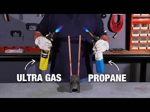 Which Has The Fastest Heat Transfer? Ultra Gas (MAPP Replacement) vs Propane