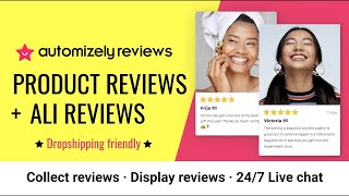 Automizely Ali Reviews App: AliExpress reviews importer app for Shopif
