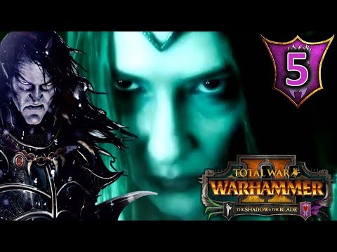 THE DARK QUEEN ALARIELLE WIELDS THE SWORD OF KHAINE! - Total War Warhammer 2 Dark Elves Campaign #5