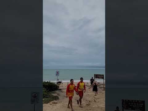 Praia de TABATINGA em CONDE (PB)- Dia nublado #brasil #paraiba #praia #beach #nordeste