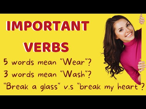 VIETNAMESE VERBS with Pronunciation| 625 most common Vietnamese words.