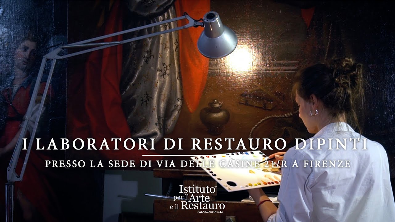 Laboratorio restauro dipinti Palazzo Spinelli