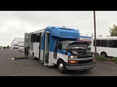 2016 Chevrolet Glaval Titan II 14 Passenger Shuttle Bus - S37976