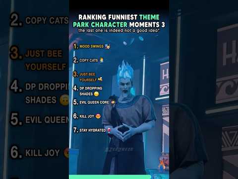 Top Funniest Theme Park Character Moments 3 #shorts #usa #disney