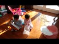 Twins Spill Cereal