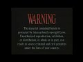 Simitar Entertainment Warning Screen 1997 2000 DVD Variant
