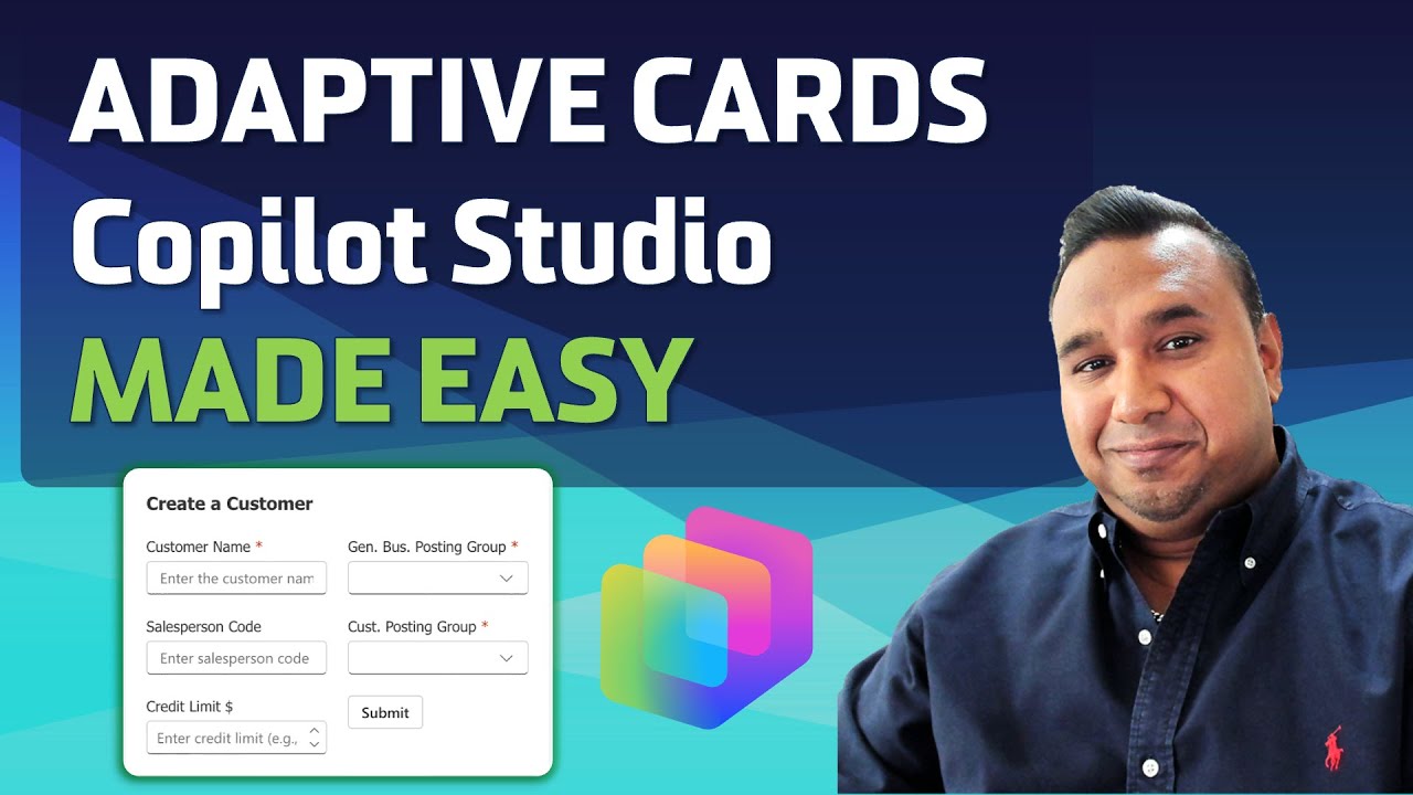 How to Create Adaptive Cards in Copilot Studio for Data Collection - AJ Ansari