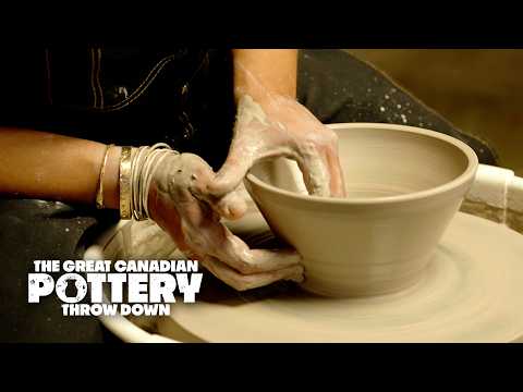 Beginner tips on how to throw a pottery bowl