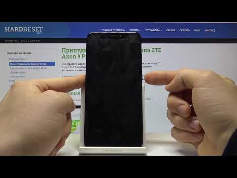 ZTE Axon 9 Pro — Как обойти пароль стереть все с телефона