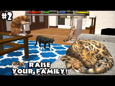 Ultimate Cat Simulator - Creating a Family - Android/iOS - Gameplay Episode 2 - YouTube