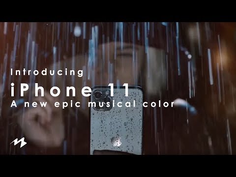 Introducing iPhone 11 — A new epic musical color