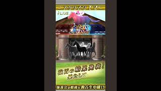 ダービースタリオンマスターズ　ガチャ回してみた❗️#ダービースタリオンマスターズ 