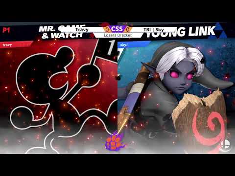 Clemson Smash Series 29 - L - Travy (Mr. Game & Watch) vs. TRI | Sky (Young Link, Toon Link) - SSBU