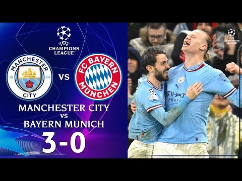 Manchester City vs Bayern Munich 3-0 Extended Highlights | Quarter Final 
