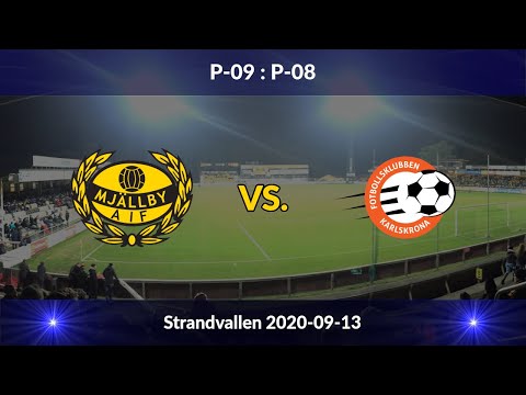 Mjällby AIF P11 - FK Karlskrona P12 - 2020-09-13 - Live