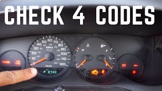 Check for codes without a scanner - Erratic Speedometer