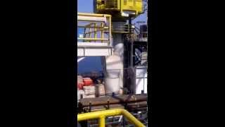 Download lagu Rig tour - View from accomodation block - Offshore Drilling Rig mp3