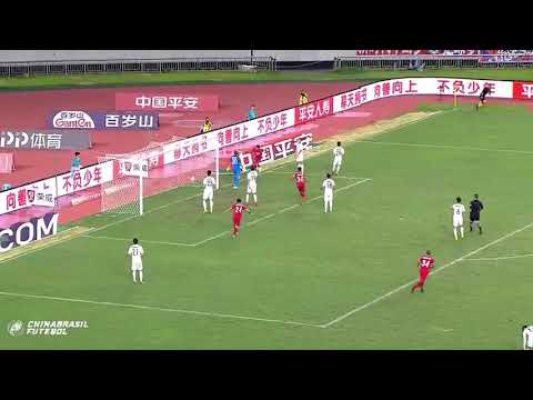 2° Gol Alan Kardec - Chongqing Lifan x Guizhou Hengfeng - 15a Rodada da Super Liga da China 2018