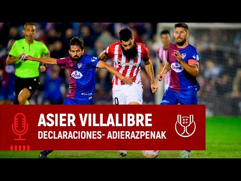 Imagen de portada del video 🎙️ Asier Villalibre | post UD Alzira 0-2 Athletic Club | 2022/23 Copa R1