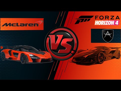 Battle of THE BEASTS | Apollo I.E. vs. McLaren Senna | Forza Horizon 4