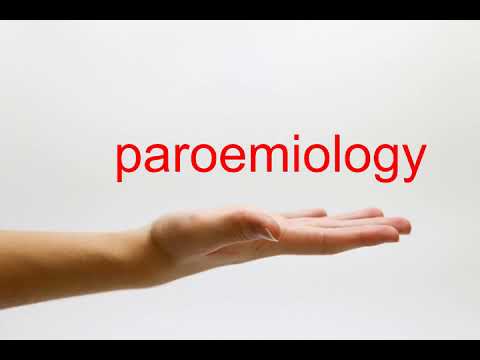 How to Pronounce paroemiology - American English
