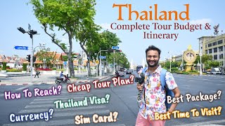Thailand Tour Budget & Itinerary  How To Trave