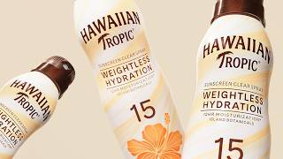 ☀️ Stay Protected: Hawaiian Tropic SPF 15 Clear Spray Sunscreen | Twin Pack