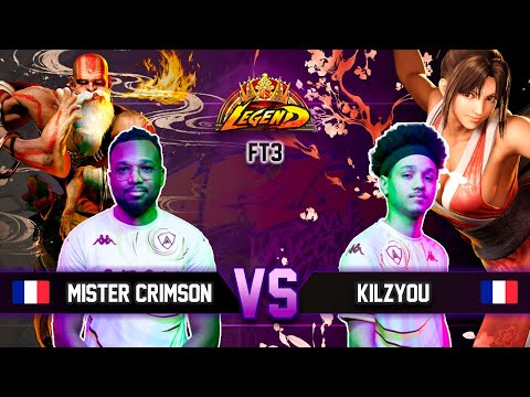 MISTER CRIMSON (Dhalsim) vs KILZYOU (Mai) - High Level Replays - SF6