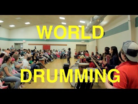 World Drummers of Independence Charter School Philadelphia, PA