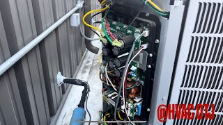 CARRIER INFINITY FAULT COMPRESSOR / INVERTER.  25VNA SERIES.    DIAGNOSED.