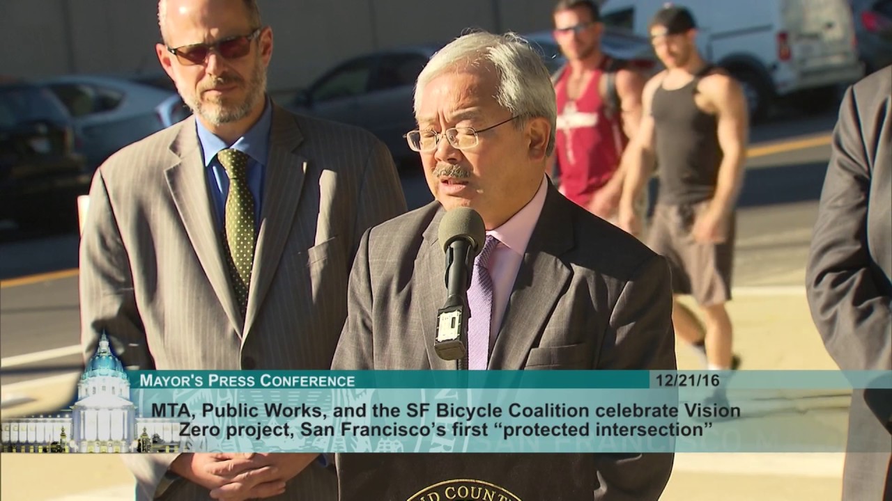 San Francisco’s First Protected Intersection
