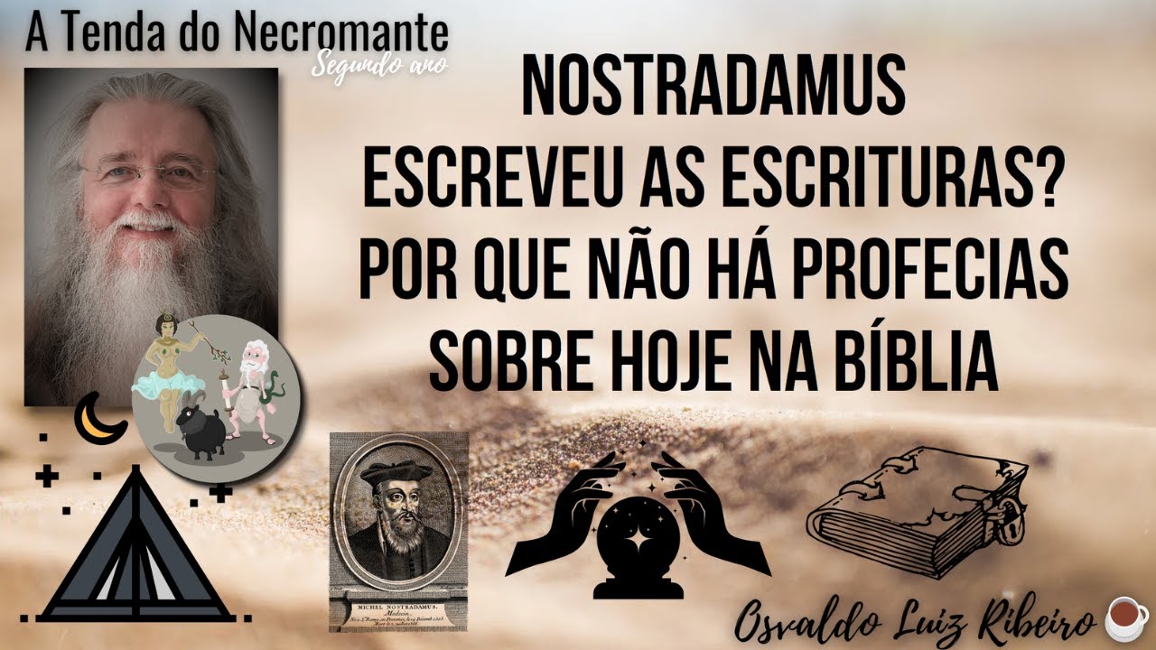 1482. Nostradamus escreveu as Escrituras? Por que não há profecias sobre hoje na Bíblia