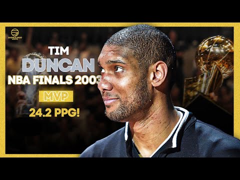 Tim Duncan 2003 NBA Finals MVP ● Full Highlights vs Nets ● 24.2 PPG! ● 60 FPS