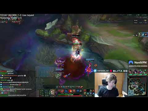 Nemesis facerolling T1 Academy on Tryndamere