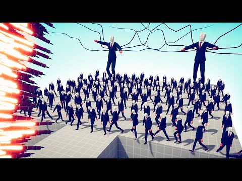 100x SLENDERMAN + GIANTS vs EVERY GOD - TABS | Totally Accurate Battle Simulato