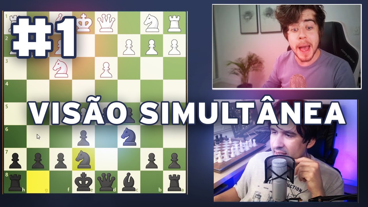 Cellbit VS Raffael Chess - câmeras SIMULTANEAS - XADREZ - PARTIDA 1