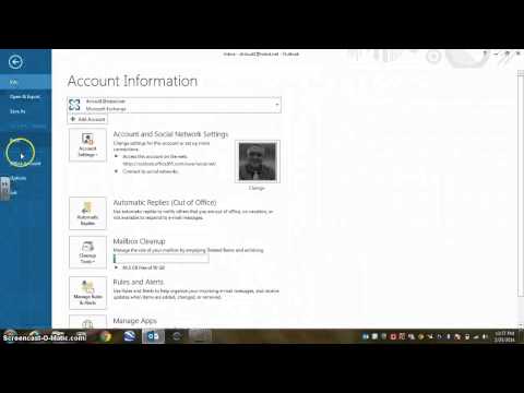 how to change email server settings in outlook 2010
