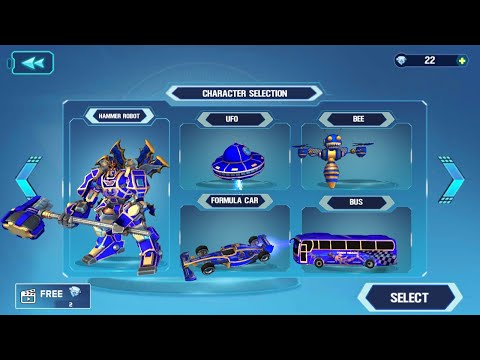 MULTI ROBOT FORMULA CAR FLYING