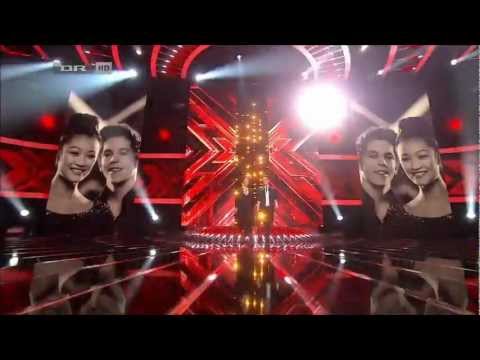 [DK X Factor 2012] Live show 1 | Phuong & Rasmus - Speak Out Now [HD - 1080p]