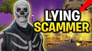Lying Scammer Loses Loads of Ores and 130s! (Scammer Gets Scammed) Fortnite Save The World