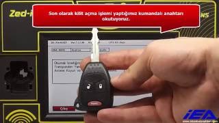 CHRYSLER, JEEP, DODGE SMART Orjinal Kumandalı Anahtar Zed-FULL ile Kilit Açma Uygulaması