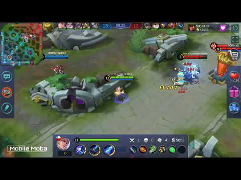 From DC to MVP, Nonstop Roaming & Ganking Lancelot  Top Global Lancelot  SICKOO   Mobile Legends