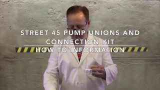 Spa Hot Tub 45° Pump Union Information American Spa Parts How To Serie