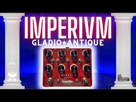 Cornerstone Music Gear Imperium Daje Drive Gladio SC + Antique Overdrive Combo image 8